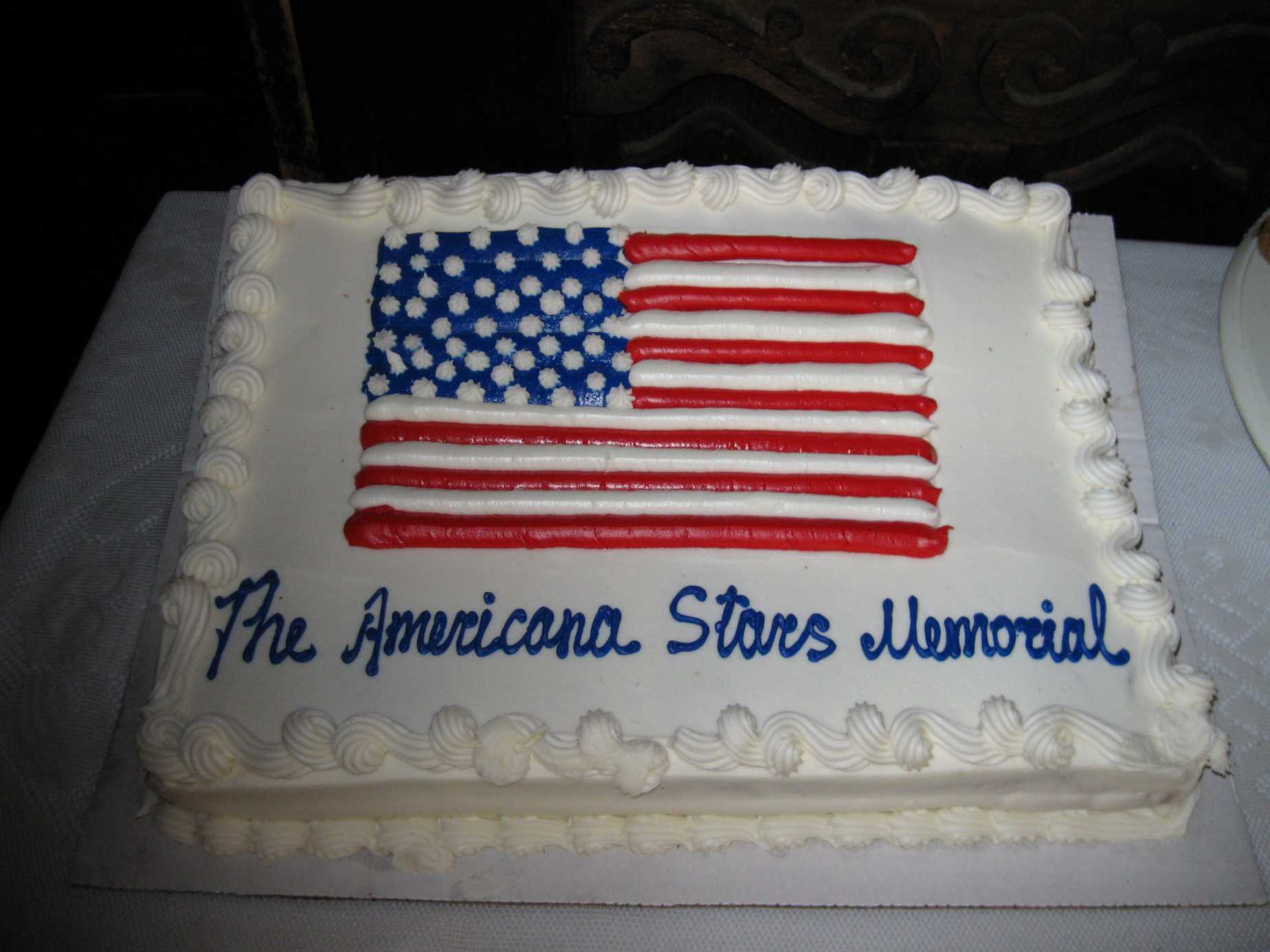 flag cake